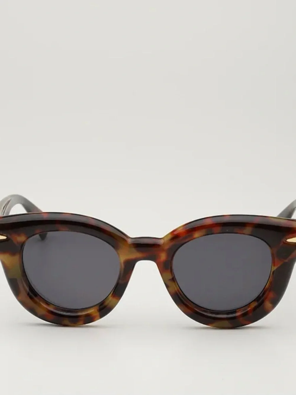 Black Oversized Cat-Eye Sunglasses - Women Accessories